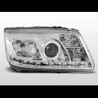VW BORA 98-05 - LAMPY PRZEDNIE - DAYLIGHT CHROM