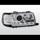 AUDI 80 B4 91-96 - LAMPY PRZEDNIE - DAYLIGHT CHROM