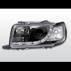  AUDI 80 B4 91-96 - LAMPY PRZEDNIE - DAYLIGHT BLACK