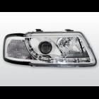 AUDI A3 96-00 - LAMPY PRZEDNIE - DAYLIGHT CHROM