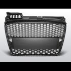 AUDI A4 (B7) 04-08- GRILL-BLACK MAT - TT 