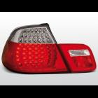  BMW E46 CABRIO 99-03  - LAMPY TYLNE - DIODOWE LED - RED WHITE