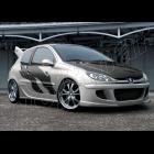 PEUGEOT 206  KOMPLETNY BODYKIT-ZDERZAK PRZÓD-ZDERZAK TYŁ-PROGI-DJ
