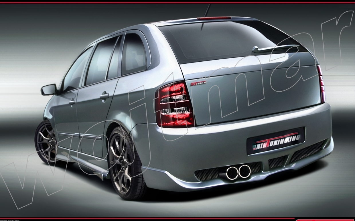 SKODA FABIA COMBI KOMPLETNY BODYKIT-ZDERZAK PRZÓD-ZDERZAK TYŁ-PROGI-ST